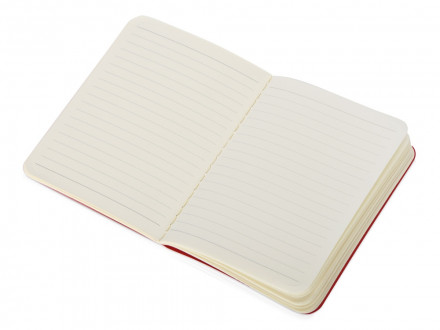 Блокнот A6 Stitch в линейку, красный (Р)