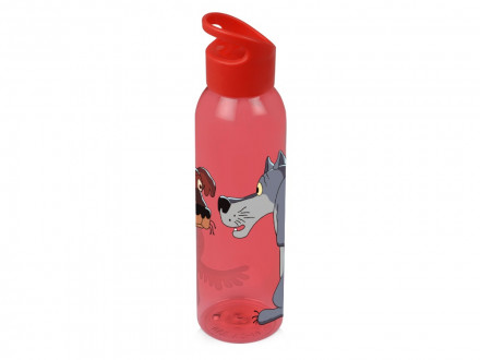 Бутылка для воды Жил-был Пес, красный