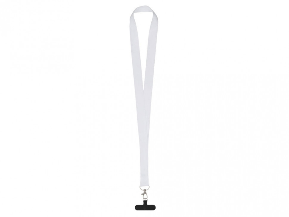 Ланъярд 2,5 см под сублимацию с карабином и узким держателем для телефона из ПЭ