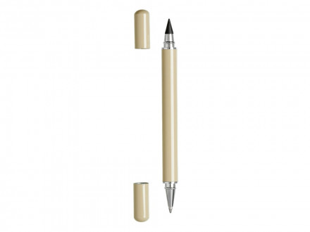 Металлическая ручка и вечный карандаш Van Gogh, бежевый