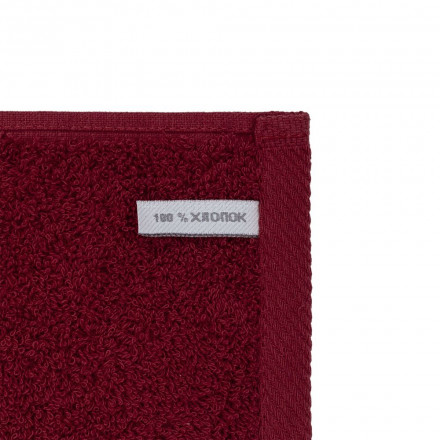 Полотенце Embrace, малое, бордовое