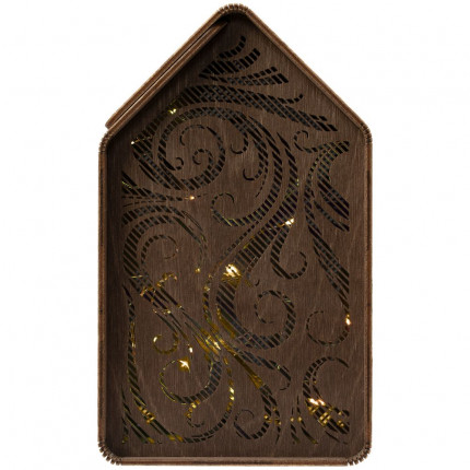 Светильник-шкатулка Lighthouse, большой, с гирляндой