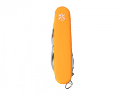 Нож перочинный Stinger, 90 мм, 10 функций, материал рукояти: АБС-пластик (оранжевый)