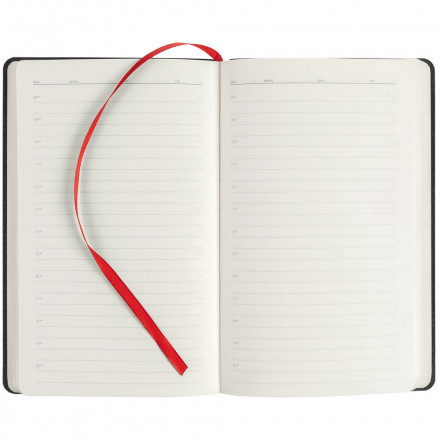 Ежедневник Runway, недатированный, красный