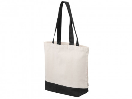 Сумка для шоппинга Cotton из переработанного хлопка 280 г, черный