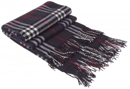 Плед клетчатый акриловый «Старая Америка», большой