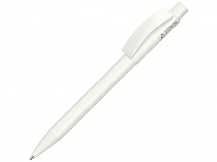 Шариковая ручка из вторично переработанного пластика Pixel Recy, белый