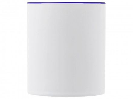 Керамическая кружка со стеклянной ручкой для сублимации Charm, синий