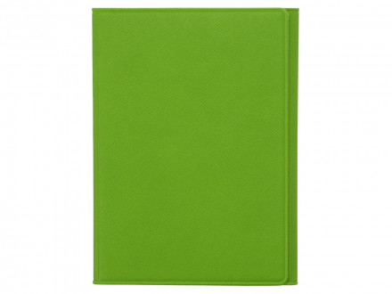 Обложка на магнитах для автодокументов и паспорта Favor зеленое яблоко/серая