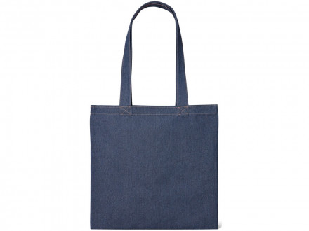 Джинсовая сумка-шоппер Indigo  с широкими лямками