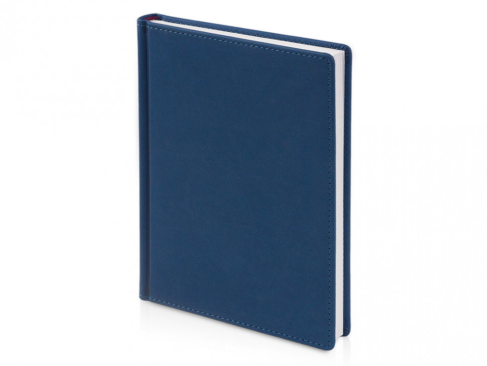 Ежедневник А5 датированный Velvet 2026, синий