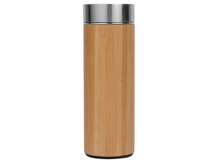 Вакуумный термос Moso из бамбука, 400 мл