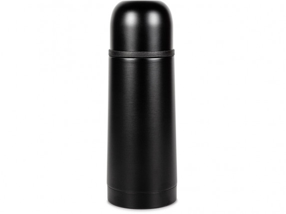 Термос Relaxika 101 (0,35 литра), черный (без лого)