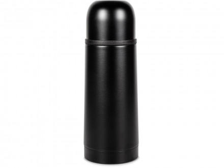 Термос Relaxika 101 (0,35 литра), черный (без лого)
