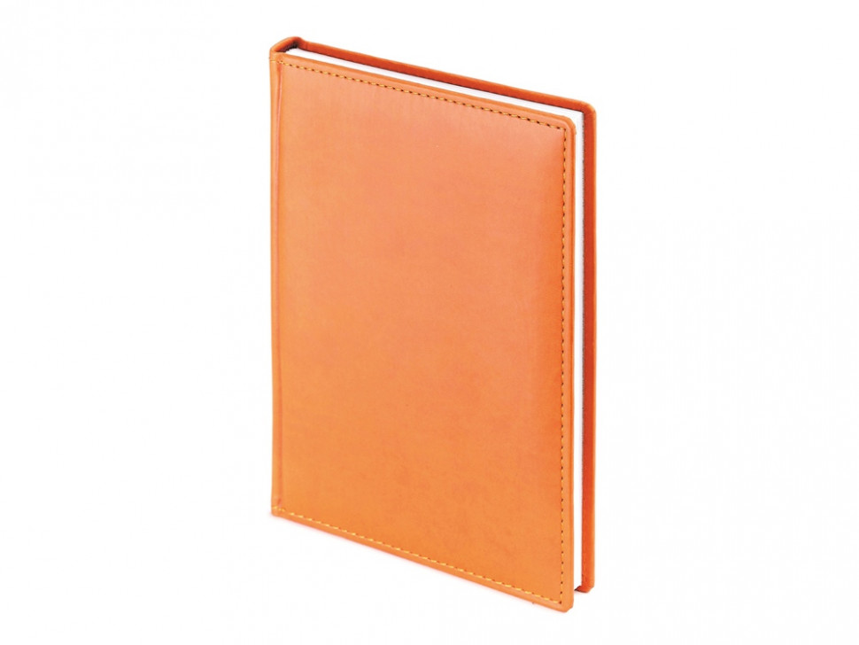 Ежедневник А5 датированный Velvet 2025, оранжевый