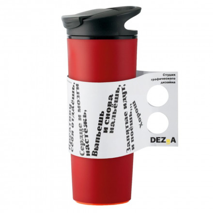 Термостакан fixMug, красный