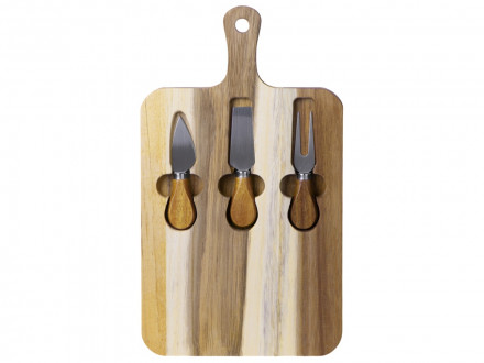 Набор для сыра из акации Parmesan (Р)