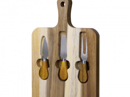 Набор для сыра из акации Parmesan (Р)