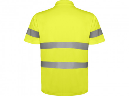 Поло Polaris мужское, неоновый желтый