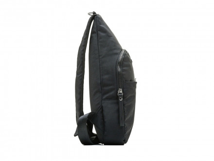 Рюкзак с одним плечевым ремнем BUGATTI Contratempo, чёрный, нейлон, 18х6х38 см