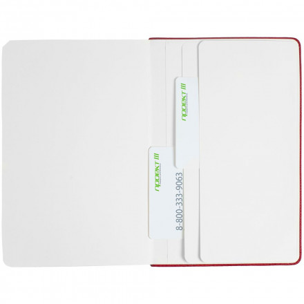 Блокнот Copelle, красный