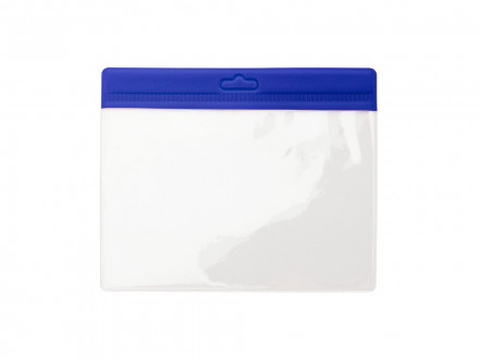 Бейдж BASH из ПВХ, королевский синий