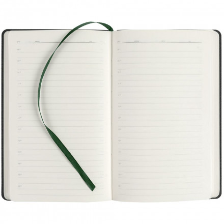 Ежедневник Runway, недатированный, зеленый