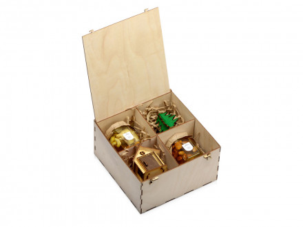 Подарочный набор Decoration Deluxe с двумя видами меда