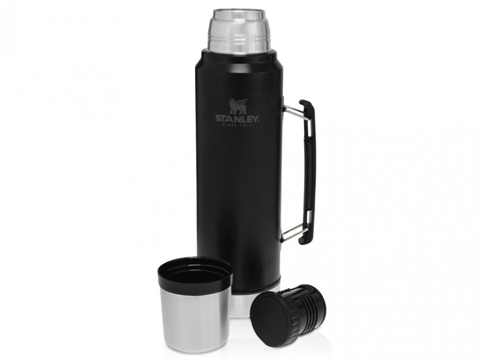 Stanley Classic бутылка объемом 1000 мл - Черный матовый
