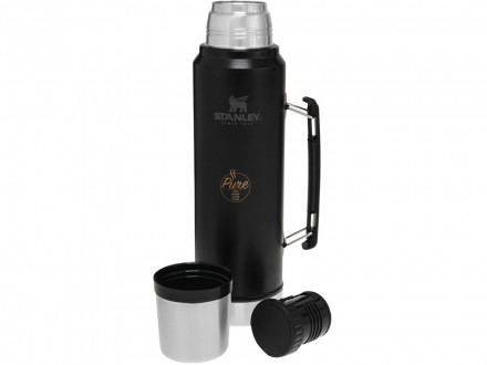 Stanley Classic бутылка объемом 1000 мл - Черный матовый