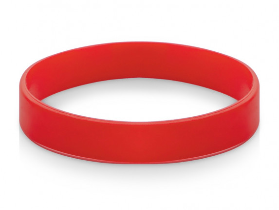 Силиконовый браслет Forest 202*12 мм, красный