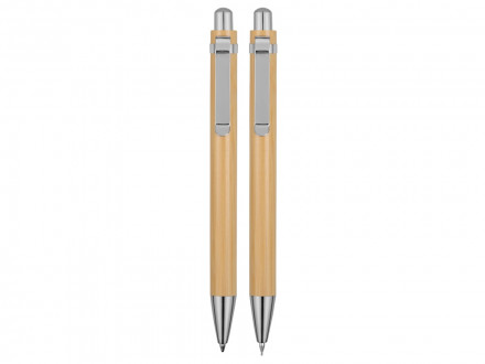 Набор Bamboo шариковая ручка и механический карандаш