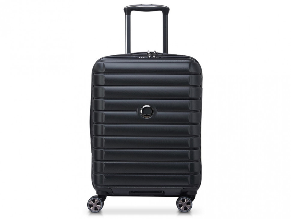 Чемодан 4-х колесный DELSEY, SHADOW 5.0, 35,5л, черный
