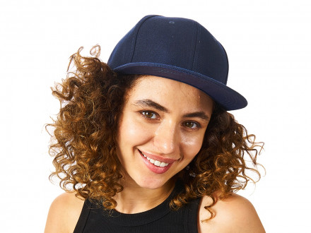 Бейсболка с прямым козырьком Los Angeles 2.0, темно-синий