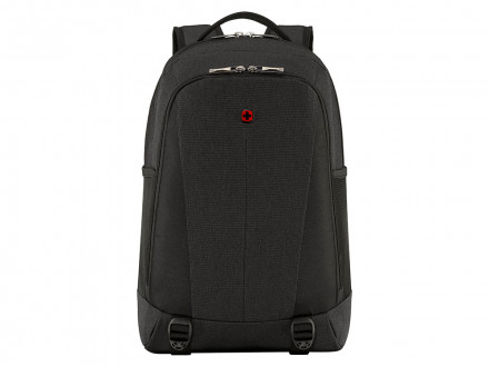 Рюкзак WENGER Oryson 16, чёрный, переработанный ПЭТ/Полиэстер, 32х45х19 см, 25 л.