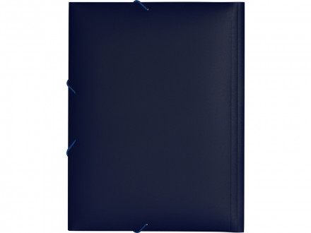 Папка формата А4 на резинке, синий