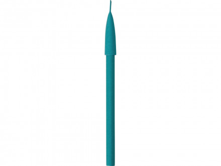Ручка картонная с колпачком Recycled, бирюзовый