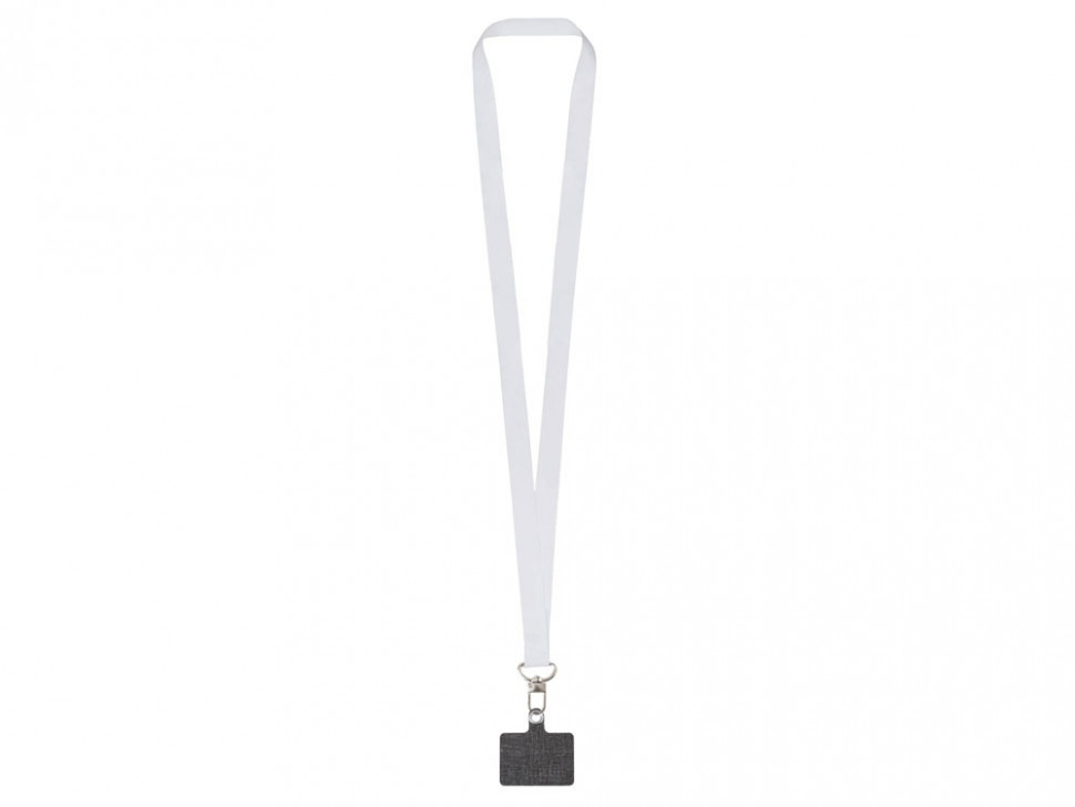 Ланъярд 2,5 см под сублимацию с трендовым карабином и большим держателем для телефона из ПЭ