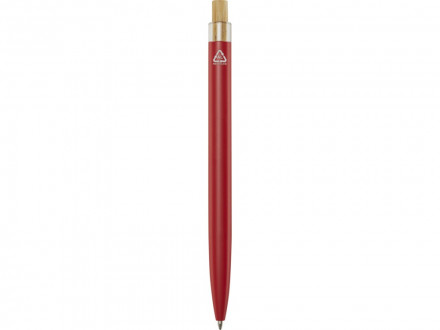 Nooshin шариковая ручка из переработанного алюминия, черные чернила - Красный