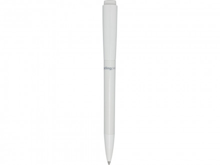 Martha шариковая ручка из переработанной пластмассы - Белый, черные чернила