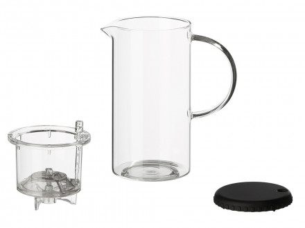 Стеклянный заварочный чайник Gunfu, 600 мл (Р)