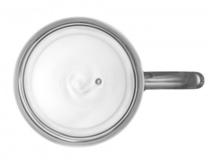 Кружка с двойными стенками с широкой ручкой Fog, прозрачный