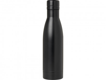 Бутылка с вакуумной изоляцией Vasa объемом 500 мл, сплошной черный