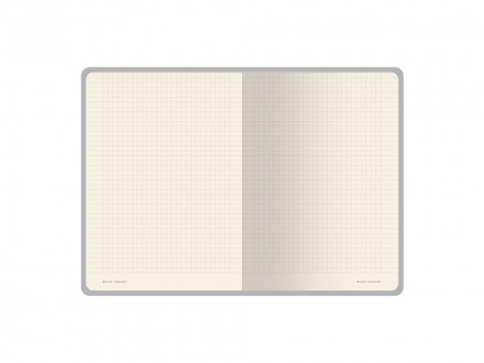 Бизнес тетрадь А5 Megapolis flex 60 л. soft touch клетка, зеленый