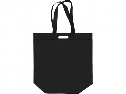 Сумка для покупок из спанбонда Scope, 455*160*380 с ручкой 550/30 мм, черный