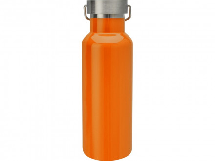 Бутылка для воды Thor из нержавеющей стали, сертифицированной по стандарту RCS, оранжевый