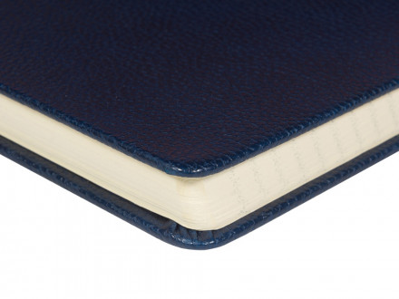 Ежедневник А5 датированный Megapolis Loft на 2026, темно-синий