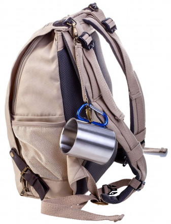 Кружка Carabine 300, с синей ручкой-карабином