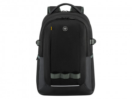 Рюкзак WENGER Ryde 16, черный, полиэстер, 32 x 21 x 47 см, 26 л
