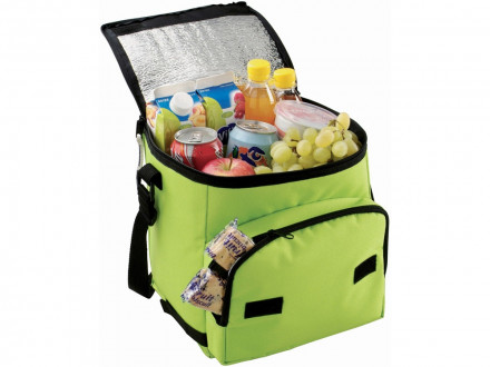 Сумка-холодильник Stockholm складная, зеленое яблоко
